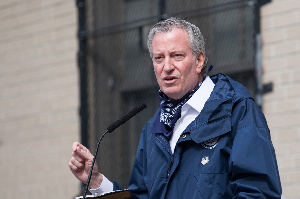 Mayor Bill de Blasio William Farrington