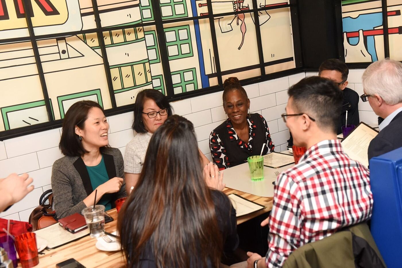 New York City First Lady Chirlane McCray has lunch with elected officials and community leaders at Kong Sihk Tong restaurant in Chinatown in Manhattan on Monday, March 9, 2020. Photo: Michael Appleton/Mayoral Photography Office