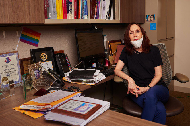 Dorchen Leidholdt, director of Sanctuary for Families.James Keivom / NYPost