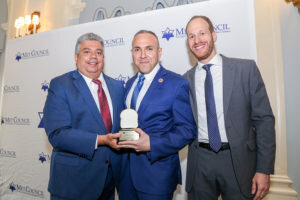 Brooklyn District Attorney Eric Gonzalez, Councilman Mark Treyger, David Greenfield, CEO, Met Council